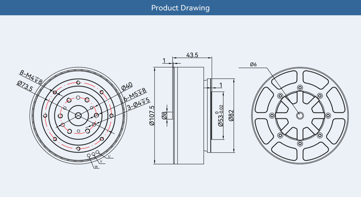 محرك كيوبمارس AKE90-8 عالي الع - مراجعة Bldc Planetary Gear Motor 48V High Torque وسعره