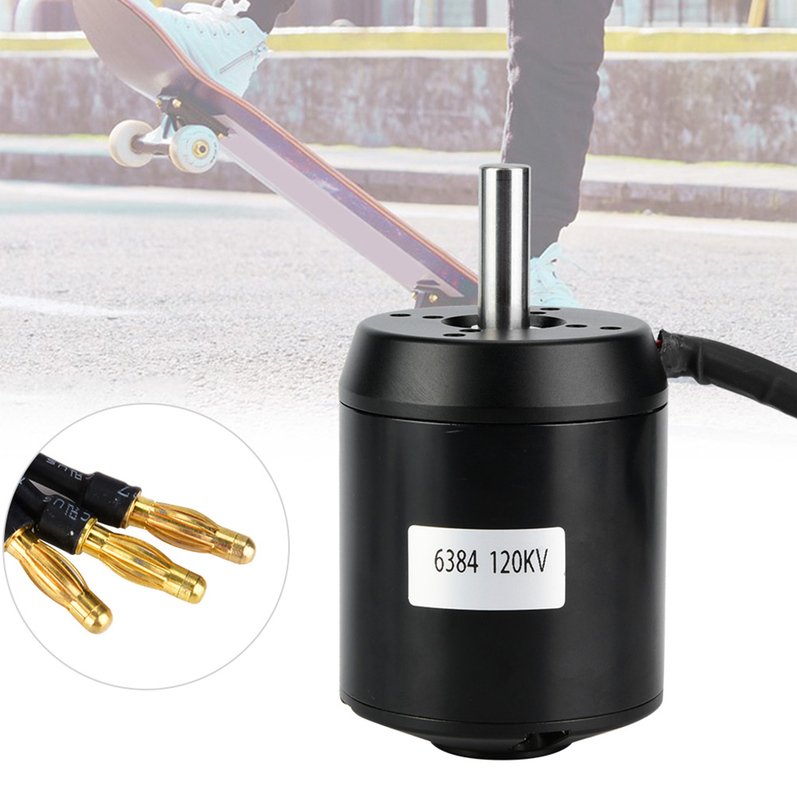 محرك BLDC خارجي بدون فرشاة مع  - مراجعة 6384 Brushless Motor Sensored وسعره