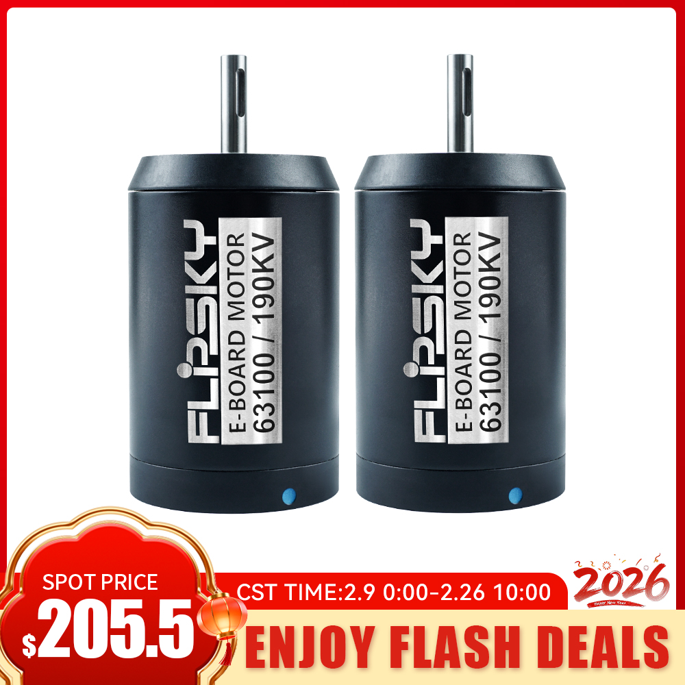 عروض فلاش من فليب سكاي: محركان - مراجعة 63100 Brushless Motor 140Kv وسعره