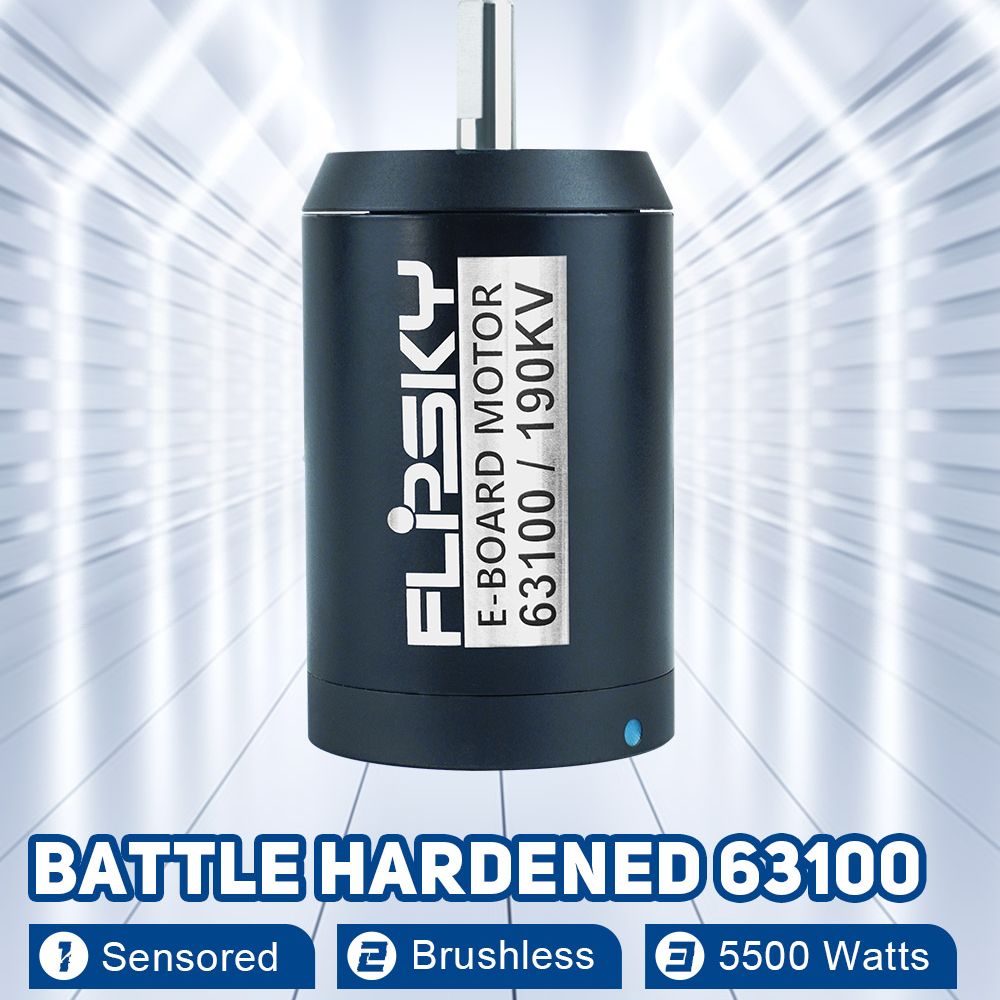 فليبسكي Sensored Outrunner فرش - مراجعة 63100 Brushless Motor 140Kv وسعره